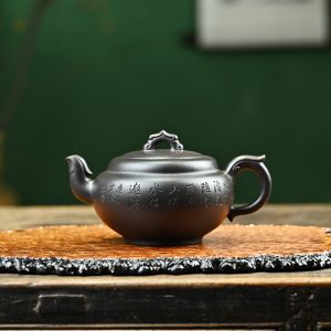 鳳鳴壺-宜興作者家藏黑料紫砂壺製作 Fengming Pot Production of black material purple sand teapot in Yixing author's house